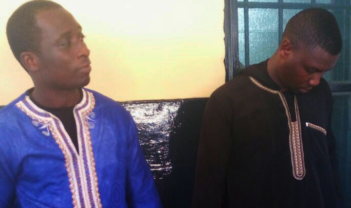 Corporal Bismark Ntim, alias Striker, 32, and Lance Corporal Francis Opoku Gyau Corporal Bismark Ntim, alias Striker, 32, and Lance Corporal Francis Opoku Gyau